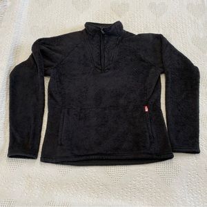 North Face Fuzzy Quarter Zip (M)
